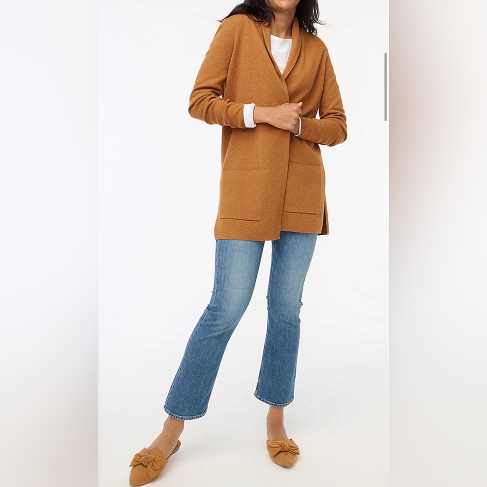 Grey J Crew Sweater blazer